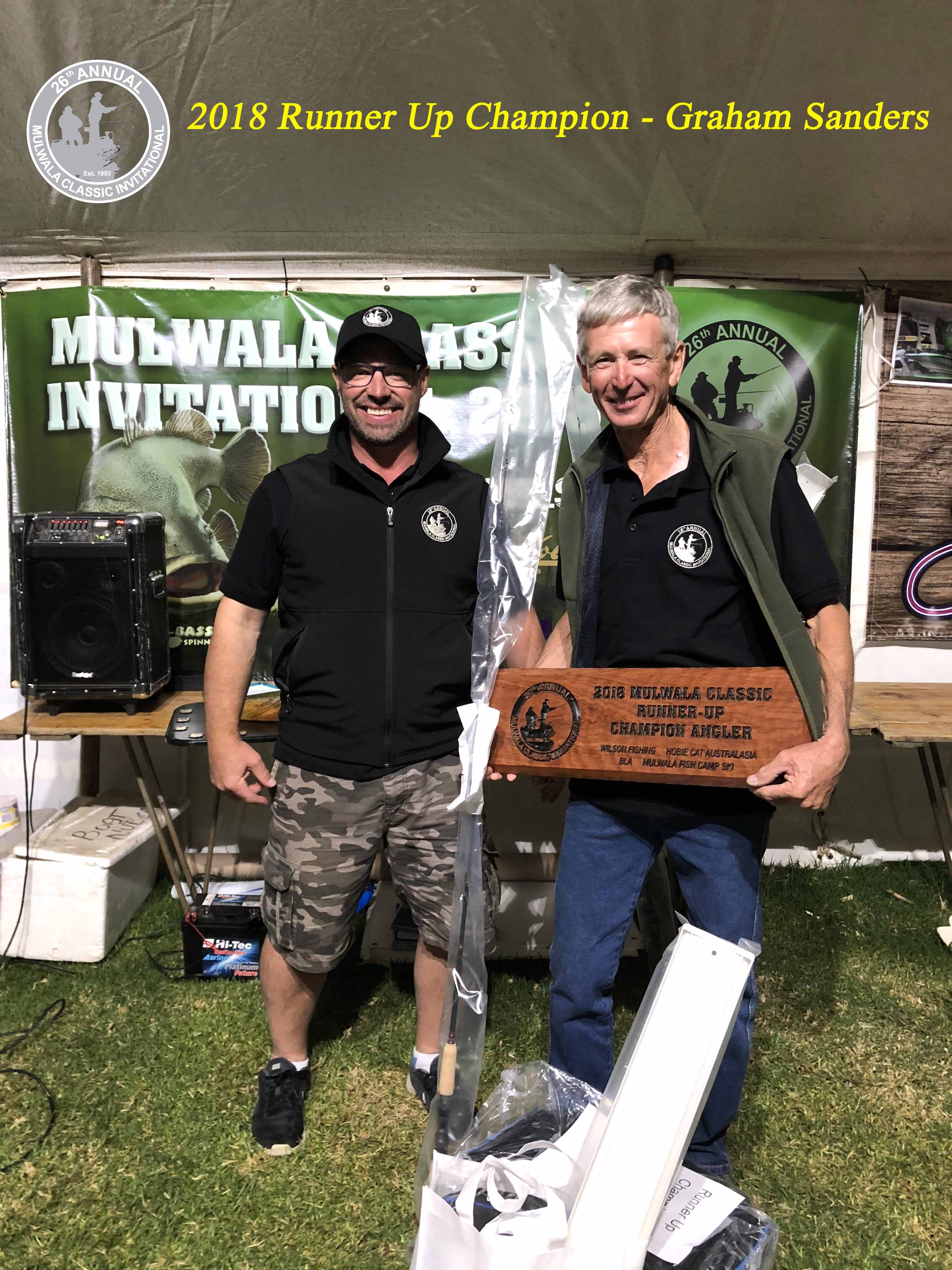 Runner Up Champion Angler